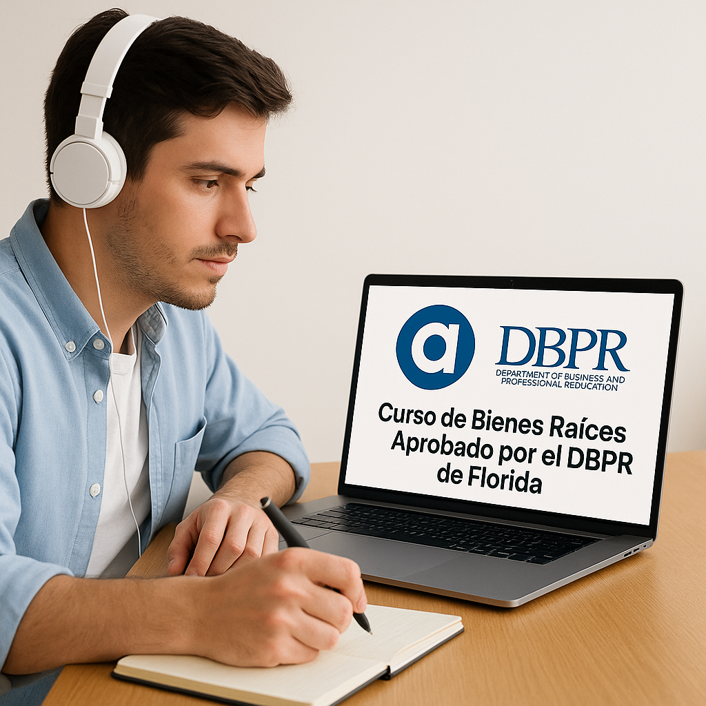e en Español Aprobado por el DBPR: ¡Conviértete en Agente en Florida!